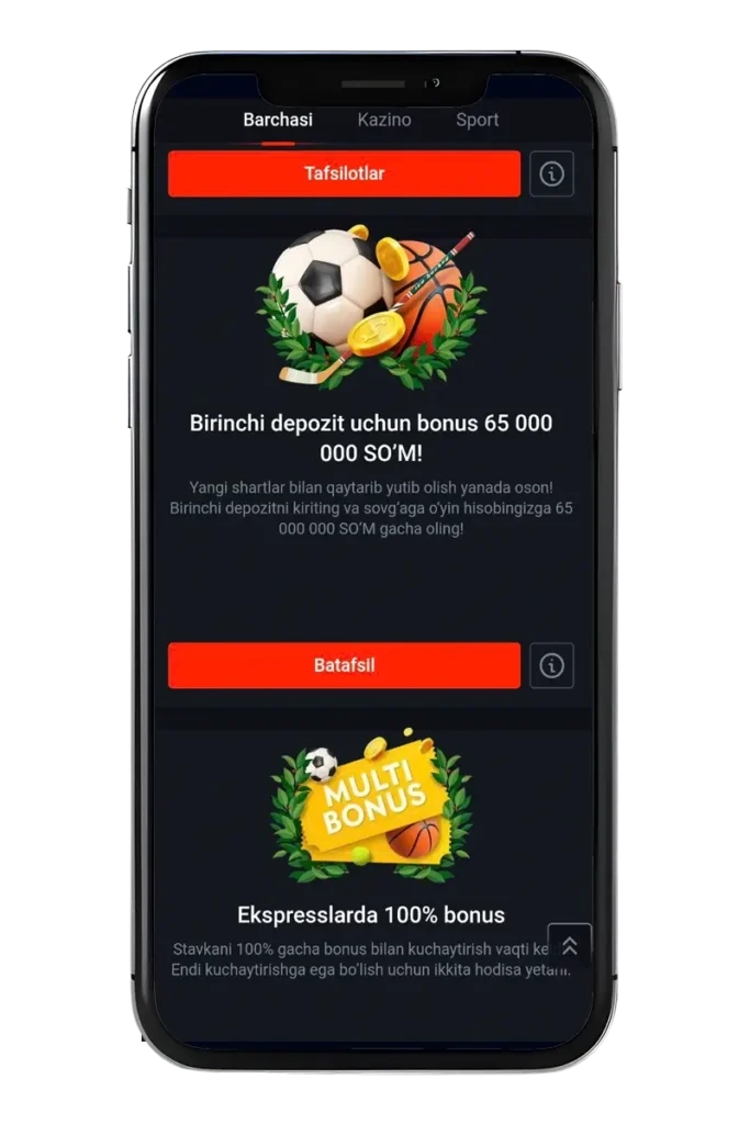 Mobil: Bonus sahifa